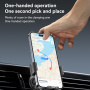 Yesido C251 auto držač ventila za iPhone - crni