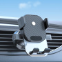 Prozirni auto držač za ventilaciju za iPhone - crni