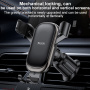 Yesido C247 auto držač za ventilaciju za iPhone - crni