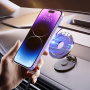 D50 sklopivi magnetni auto držač za kontrolnu ploču za iPhone - crni