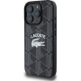 Lacoste Blend Monogram Cover s MagSafe za iPhone 16 Pro Max - crna