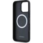 Lacoste Blend Monogram Cover s MagSafe za iPhone 16 Pro Max - crna