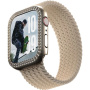 PanzerGlass SAFE kućište ukrašeno kamenčićima za Apple Watch 42mm (Series 10 / 11) - zlatno