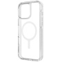 UNIQ Combat Luminous MagClick Case s okvirom koji svijetli u tami i MagSafe za iPhone 16 Pro Max - prozirna