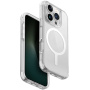 UNIQ Combat Luminous MagClick Case s okvirom koji svijetli u tami i MagSafe za iPhone 16 Pro Max - prozirna