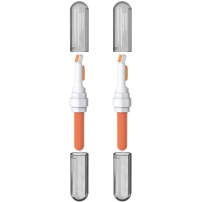 3u1 štapići za čišćenje Apple uređaja - 2 kom - narančasti