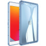 Sjajna prozirna maska za iPad 9,7" (2017/2018) / Air 2 / Pro 9,7" - plava