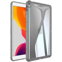 Sjajna prozirna maska za iPad Air 3 (2019) / Pro 10.5" - siva