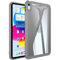 Sjajna prozirna maska za iPad 10.9" (2022) / 11" (2025) - siva