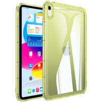Sjajna prozirna maska za iPad Air 4 (2020) / Air 5 (2022) - žuta