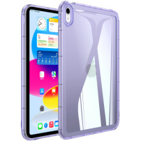 Sjajna prozirna maska za iPad Air 4 (2020) / Air 5 (2022) - ljubičasta