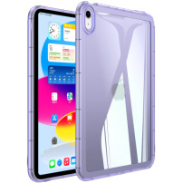 Sjajna prozirna maska za iPad mini 6 / mini 7 - ljubičasta
