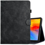 Futrola s utorima za kartice i cvjetnim motivom za iPad 10.9" (2022) / 11" (2025) - crni