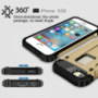 Super otporna "Armor" maskica za iPhone 5 / 5S / SE (2016) - zlatna