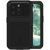 LOVE MEI ekstra otporna maska protiv udaraca, vode i prašine za iPhone 16 Pro Max - crna