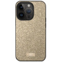 SULADA elegantna glitter maska za iPhone 16 Pro Max - zlatna