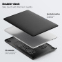 Kožna torbica sa postoljem za MacBook Pro 13" (A2251 / A2289 / A2338) - crna