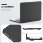 Kožna maska sa stalkom za MacBook Air 13" (A2681 / A3113 / A3240 / A3449) - crna
