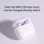 Zaštitne maske za slušalice za AirPods 4 - bijele