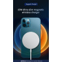 Wiwu W009 bežični MagSafe punjač za iPhone / AirPods - 15W - bijeli