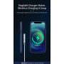 Wiwu W009 bežični MagSafe punjač za iPhone / AirPods - 15W - bijeli