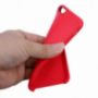 Protuklizna mat futrola za Apple iPhone 6 / 6S - crvena