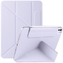 Magnetsko kućište s origami stalkom za iPad Pro 11" (2024/2025) - ljubičasto
