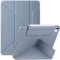 Magnetsko kućište s origami stalkom za iPad Pro 13" (2024/2025) - plavo-sivo