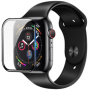 NILLKIN kaljeno 3D staklo s crnim okvirom za Apple Watch 44mm