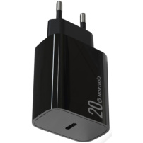 NORTHJO brzi punjač s USB-C priključkom - 20W - crni