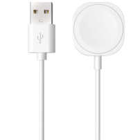 FIXED magnetski kabel za punjenje - USB-A na magnetski puck za Apple Watch - 1 m - bijeli