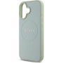 Guess Grained Classic Logo maska sa MagSafe za iPhone 16 - zelena