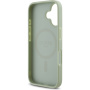 Guess Grained Classic Logo maska sa MagSafe za iPhone 16 - zelena