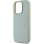 Guess Grained Classic Logo maska sa MagSafe za iPhone 16 Pro - zelena