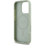 Guess Grained Classic Logo maska sa MagSafe za iPhone 16 Pro - zelena