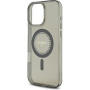 Guess IML Rhinestones Ring maska sa MagSafe za iPhone 16 Pro - siva