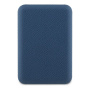 Guess Grained Triangle Logo bežični MagSafe powerbank s USB-C priključkom - 5 000 mAh - tamno plava