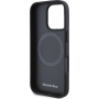 Mercedes Smooth Leather case sa MagSafe za iPhone 16 Pro Max - crna
