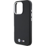 BMW M Kevlar Metal Logo maska za iPhone 16 Pro Max - crna