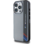 BMW IML Motorsport Vertical Stripe maska za iPhone 16 Pro - siva