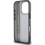 BMW IML Motorsport Vertical Stripe maska za iPhone 16 Pro - siva