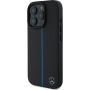 Mercedes Maska Blue Stripe sa MagSafe za iPhone 16 Pro Max - crna