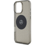 Mercedes Star Pattern maska sa MagSafe za iPhone 16 Pro - siva