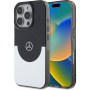 Mercedes Double Layer maska sa MagSafe za iPhone 16 Pro - crna i srebrna