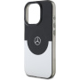 Mercedes Double Layer maska sa MagSafe za iPhone 16 Pro Max - crna i srebrna