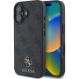 Guess 4G mala metalna maska s logotipom MagSafe za iPhone 16 - siva