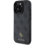 Guess 4G mala metalna maska s logotipom MagSafe za iPhone 16 Pro - siva