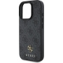 Guess 4G mala metalna maska s logotipom MagSafe za iPhone 16 Pro - siva