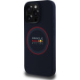 Oracle Red Bull Racing Silikonska maska Red Ring sa MagSafe za iPhone 16 Pro - tamno plava