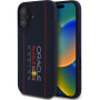 Oracle Red Bull Racing Silikonska maska Vertical Logo sa MagSafe za iPhone 16 - tamno plava